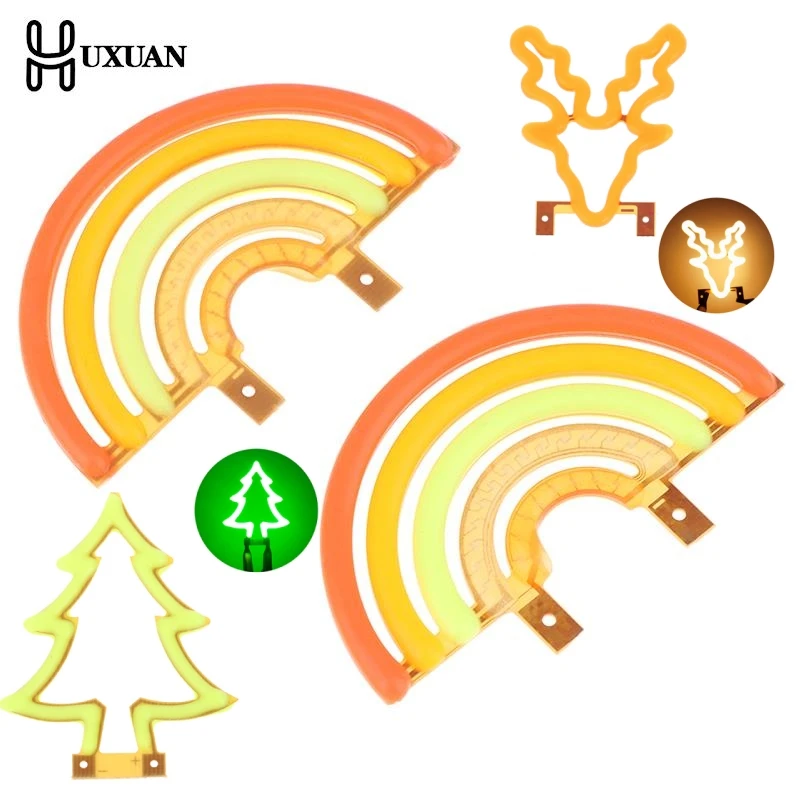 3V Rainbow LED COB Edison Flexibilné vlákno sviečka Diód vianočné ľahké sviatočné večierok dekorácia DIY DIY Žiarovky Príslušenstvo