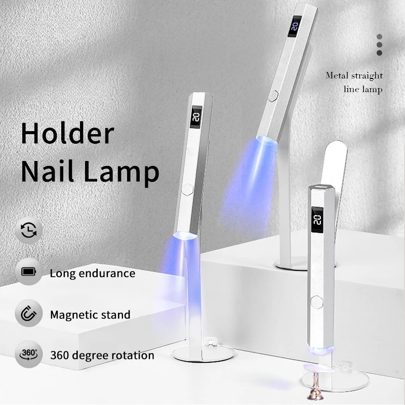 3W držiak na nechtovú lampu na nechtovú lampu Art Light Light Lamp Gélová lampa Lokalita manikúru pedikúru bezdrôtového UV LED strojového stroja