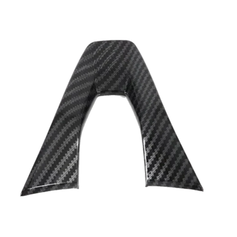 3x uhlíkové vlákno volant na volant Crys Cover Acters Adsessories for Chevrolet Onix 2019-2021