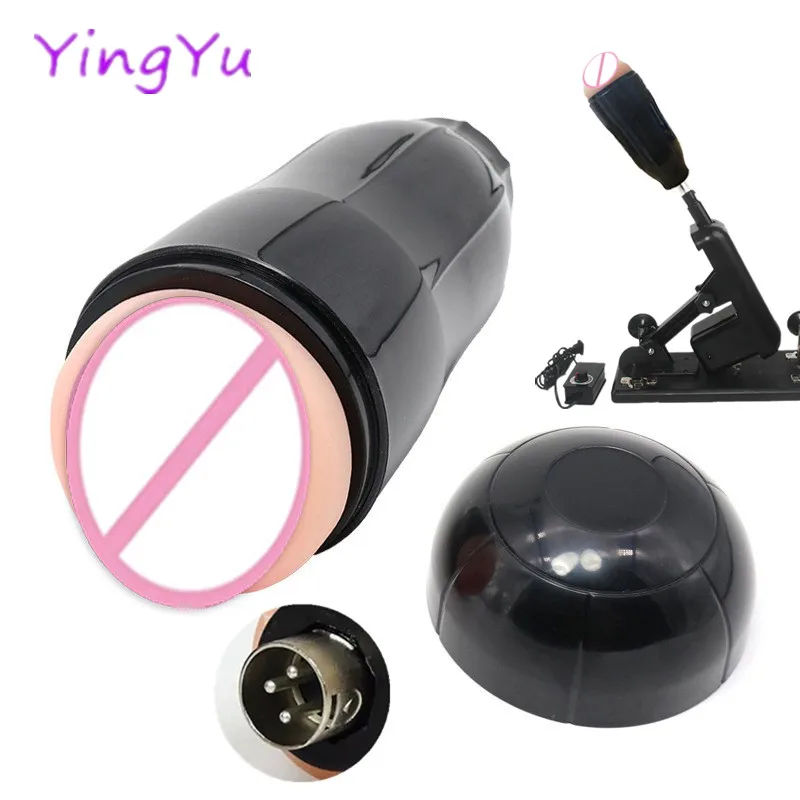 3XLR Sex Machine masturbácia pohár 3xlr príloh