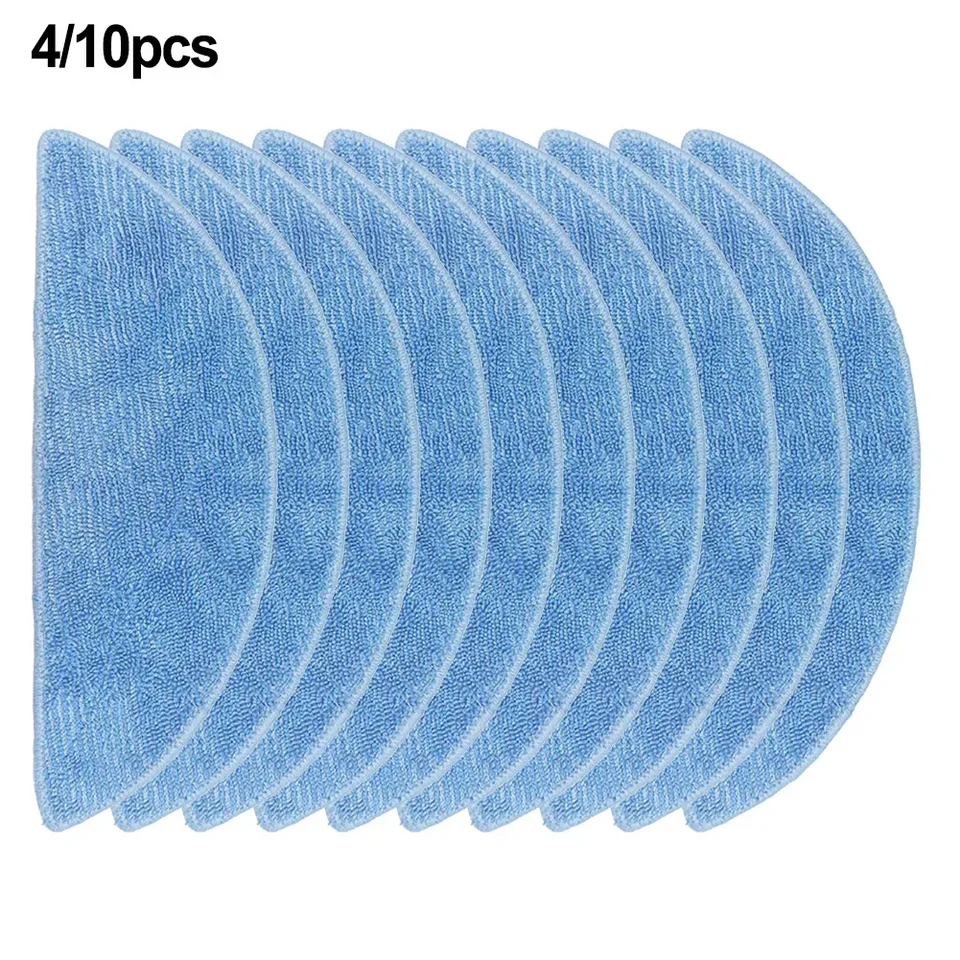 4/10 PCS mop mikrovlákna pre ECovacs pre Yeedi Y1 Pro Plus robot vysávač Suchý a mokrý používanie mopov na podlahové čistenie podlahy