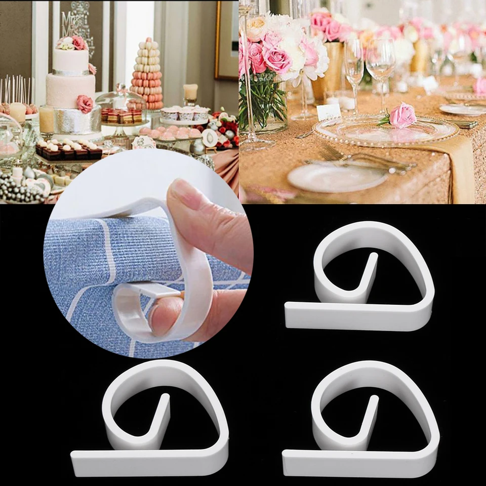 4/12ks Multifunkcia domácnosti Svadobná večera Home & Living Obruch držiaka na handričku Tabuľ
