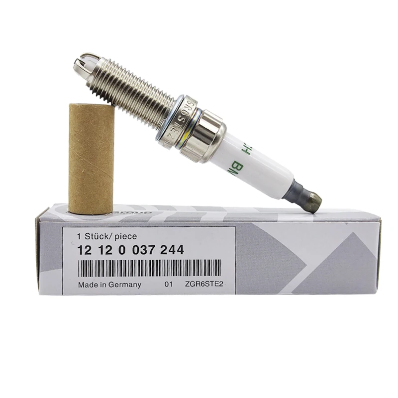 4/20ks 12120037244 ZGR6STE2 Zapaľovacia sviečka pre BMW F01 F02 F03 E60 E90 E92 E93 X3 X5 135I 335I 535I N54 Sviečky