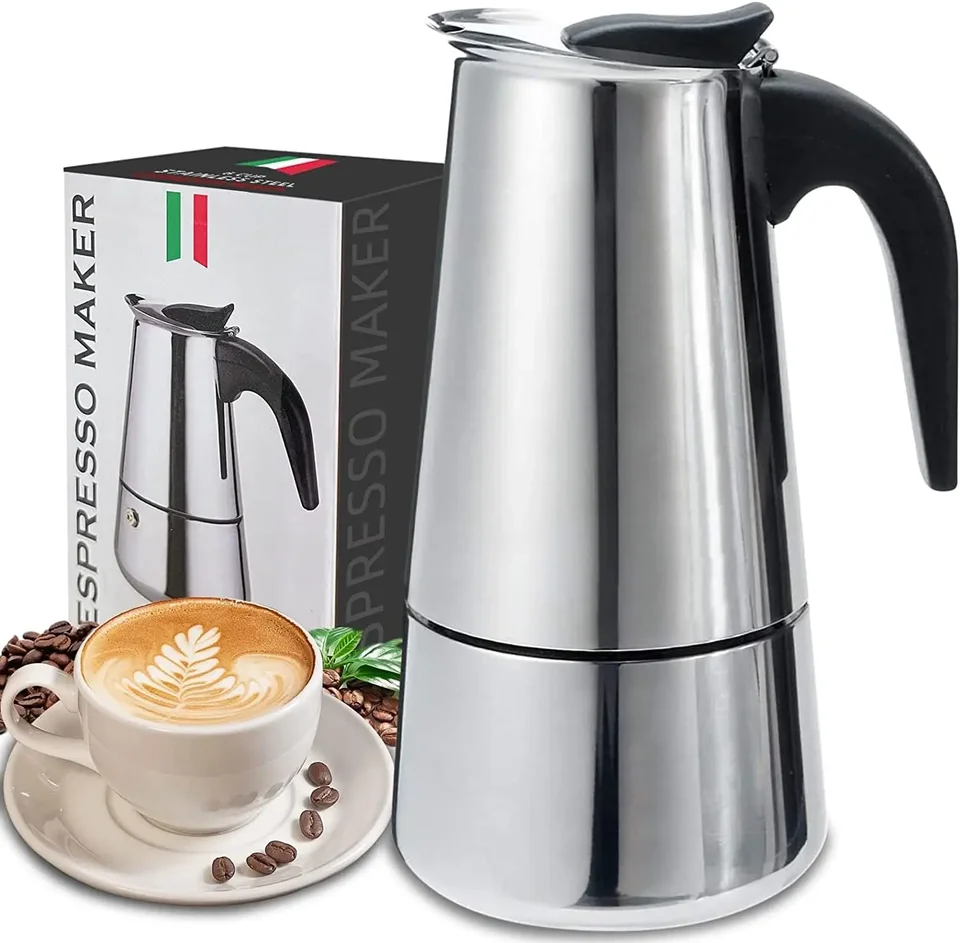 4/6/9 šálky Moka Pot Caffe Machine Espresso Cups Coffee Makers Latte Percolator Kache Top Moka Coffee Maker