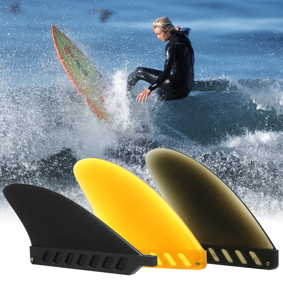 4,6 palca / 3 palcové surfové dosky Fin TPU Soft Center Plut pre nafukovacie pádlové dosky Longboard Sup Board Water Sports Accessories