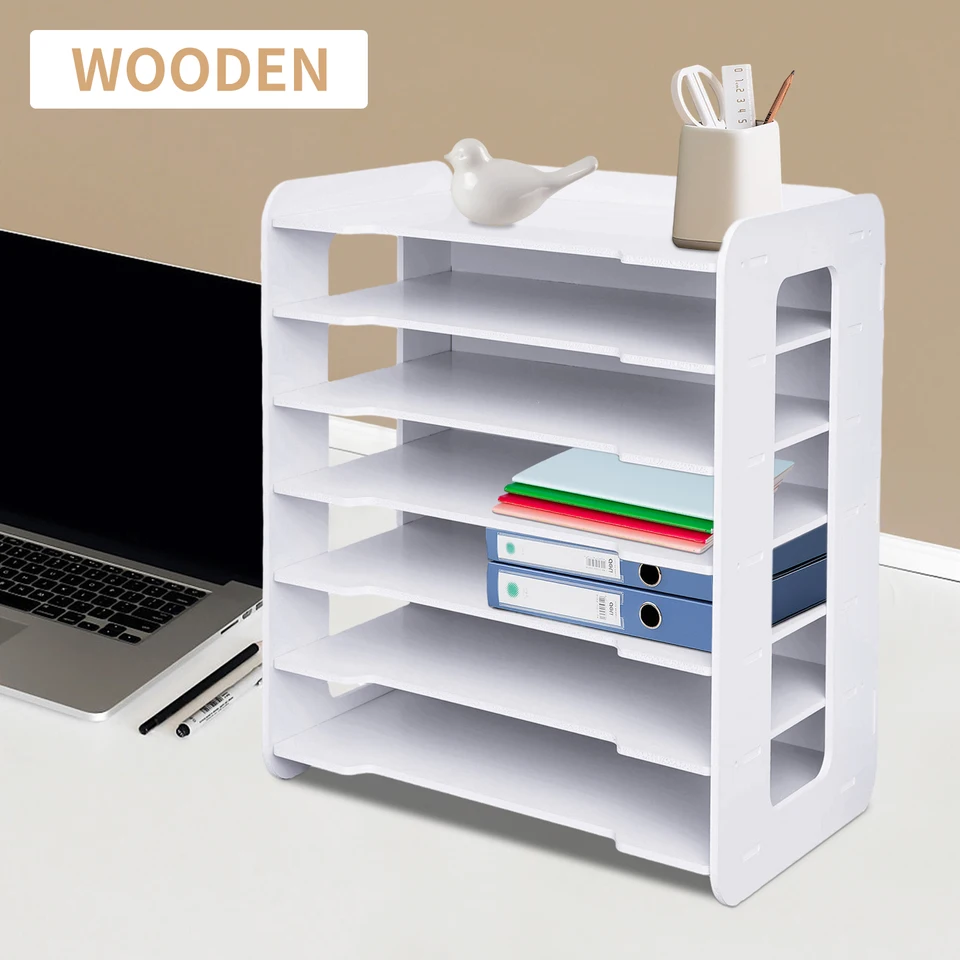 4/7 Organizátor a príslušenstvo Animal Desk Organizátor a príslušenstvo Letter Sorter Paper Držiteľ držiaka súborov Regal Lite White/Black