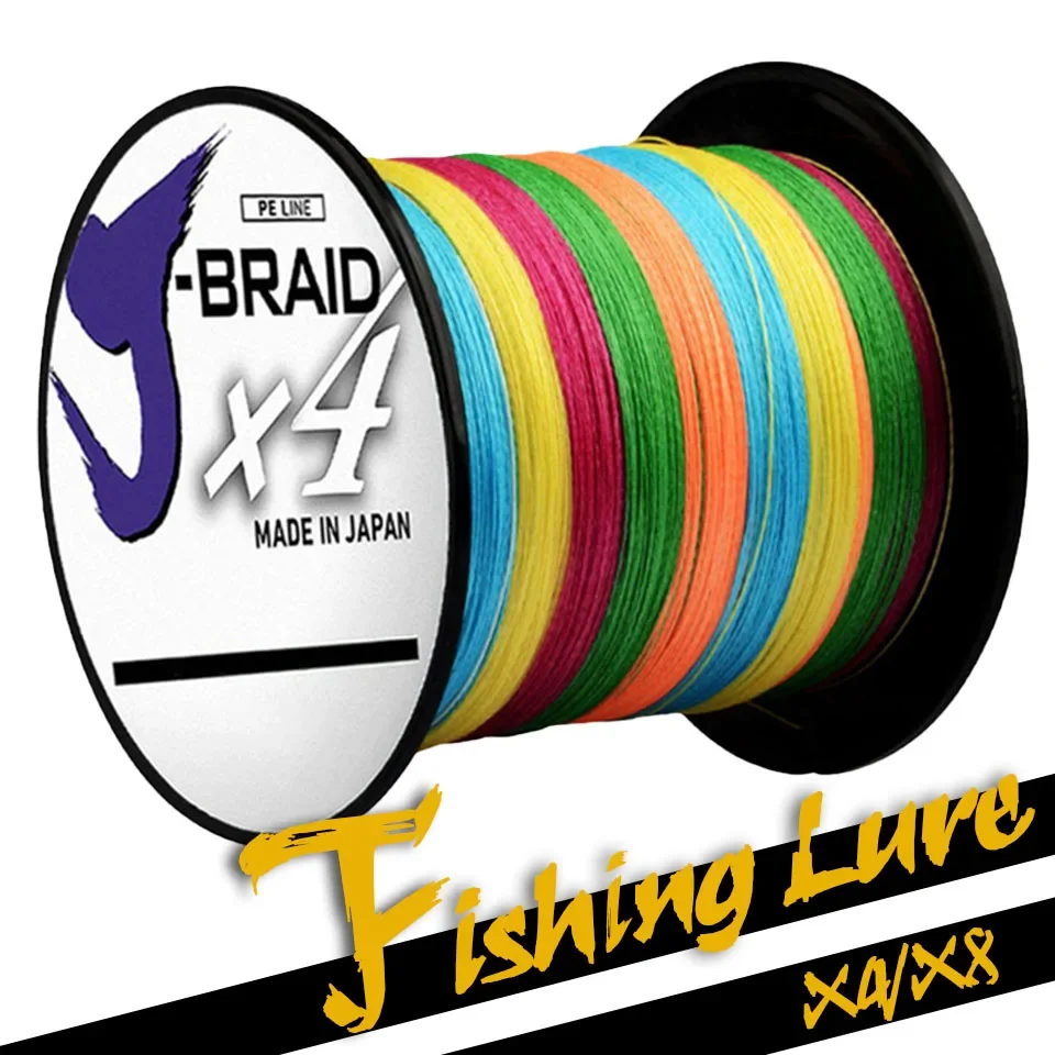 4/8 STRAND 300 m Japonsko Super silné PE prepletené rybárska linka 10 lb 35 lb 50 lb 85lb PE PLYBANÉ Plávajúce rybárske náradie