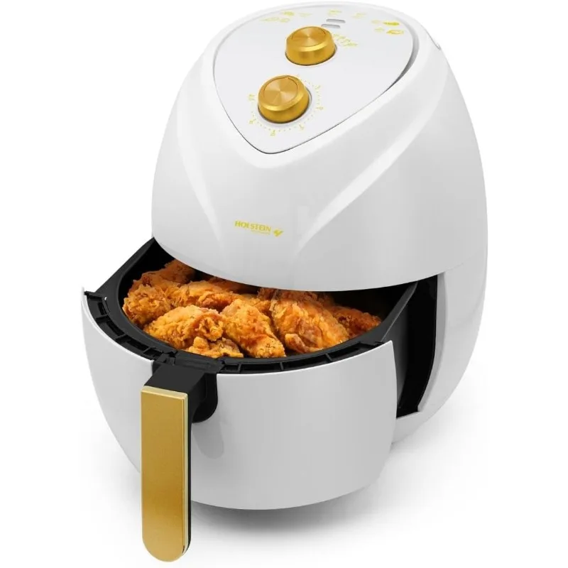 4,8QT Air Fryer - pohodlné a užívateľsky prívetivé s optimálnymi funkciami varenia na smaženie, pečenie, grilovanie a pečenie.