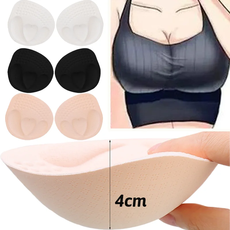 4 cm spong podprsenky Sady súprava bikín hrudníka Push Up Vložky penové vankúšiky pre dám