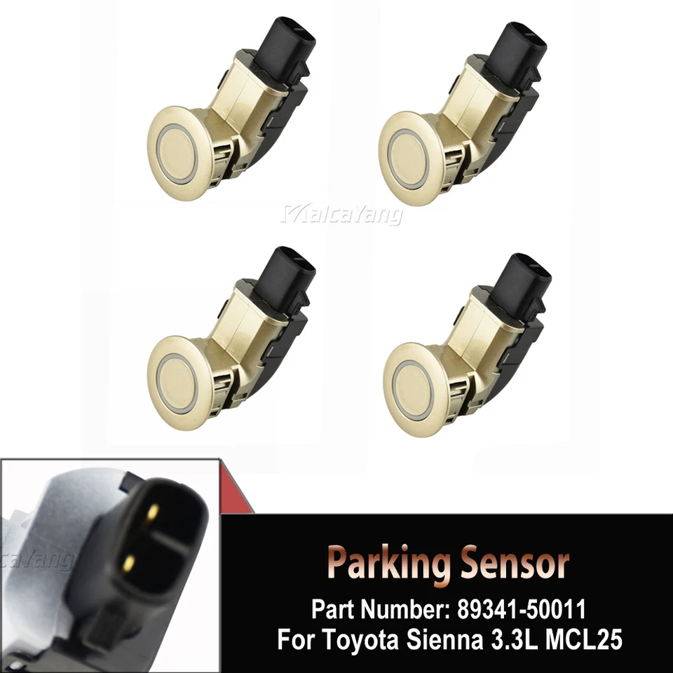 4 ks automobil Auto Accessorie Vysoko kvalitné PDC parkovacie pomoc ultrazvukový senzor pre Toyota Lexus LS430 8934150011 89341-50011