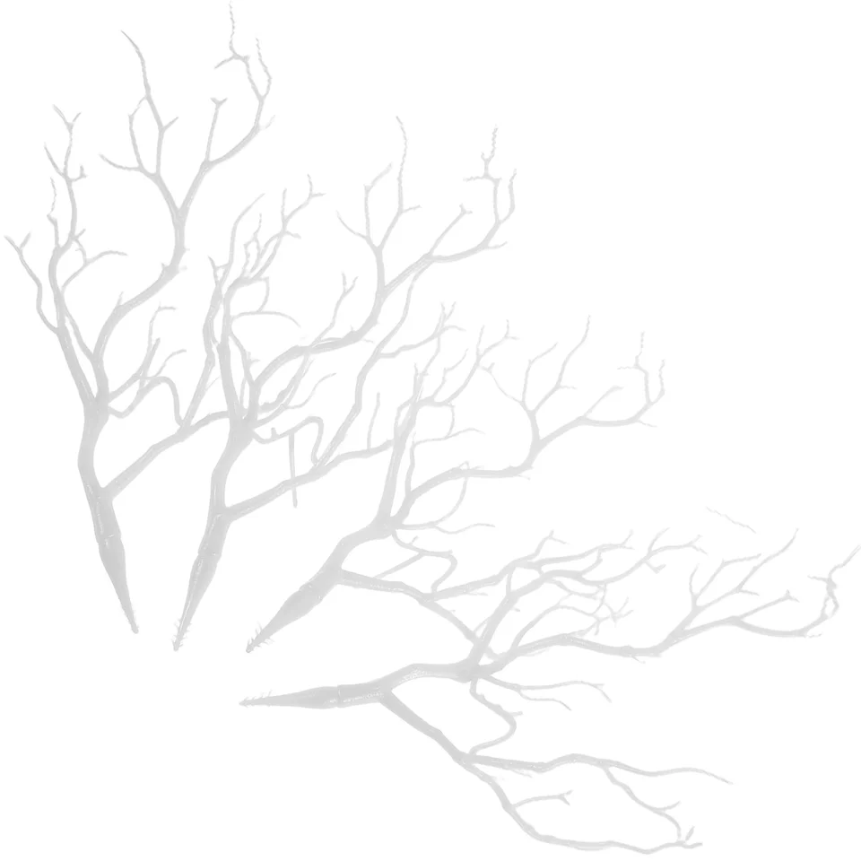 4 ks Halloween dekorácie Tree Branch Falošné príslušenstvo Umelé rastliny Vonkajšia váza plniace vetvy plastové diy vinič