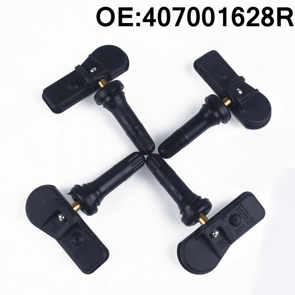 4 ks nové tlakové monitor pneumatík Senzor tpms pre Renault Captur Clio IV Kangoo Master Symbol Trafic Twingo 433 MHz
