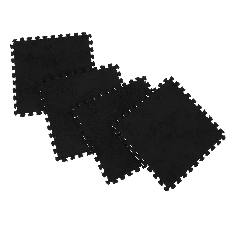 4 ks Puzzle rohož plyšový eva mozaikový podlahové kuchynské rohože pre vankúše posteľné podložky nábytok stolička Tatami Používajte dekoratívne