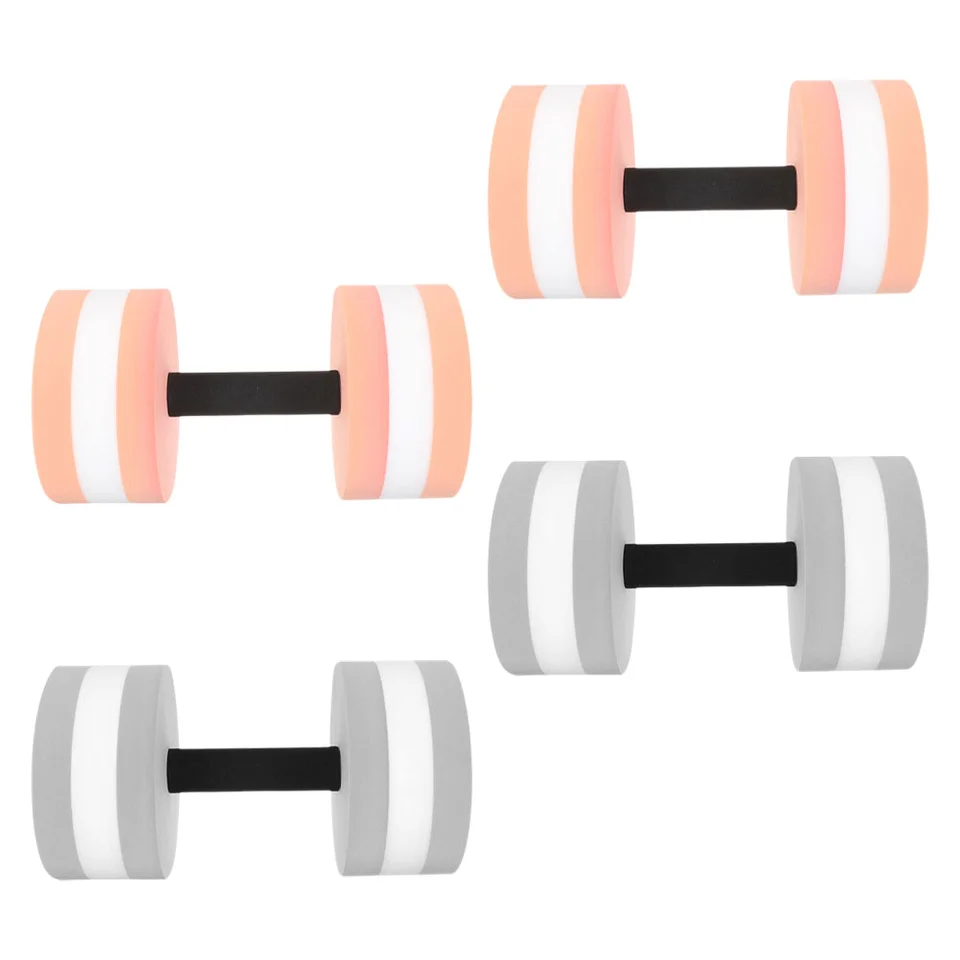 4 ks vodné plávajúce činky Fitness Equipment Weaths bazén Cvičenie športových činiek pre aerobik eva batoľa