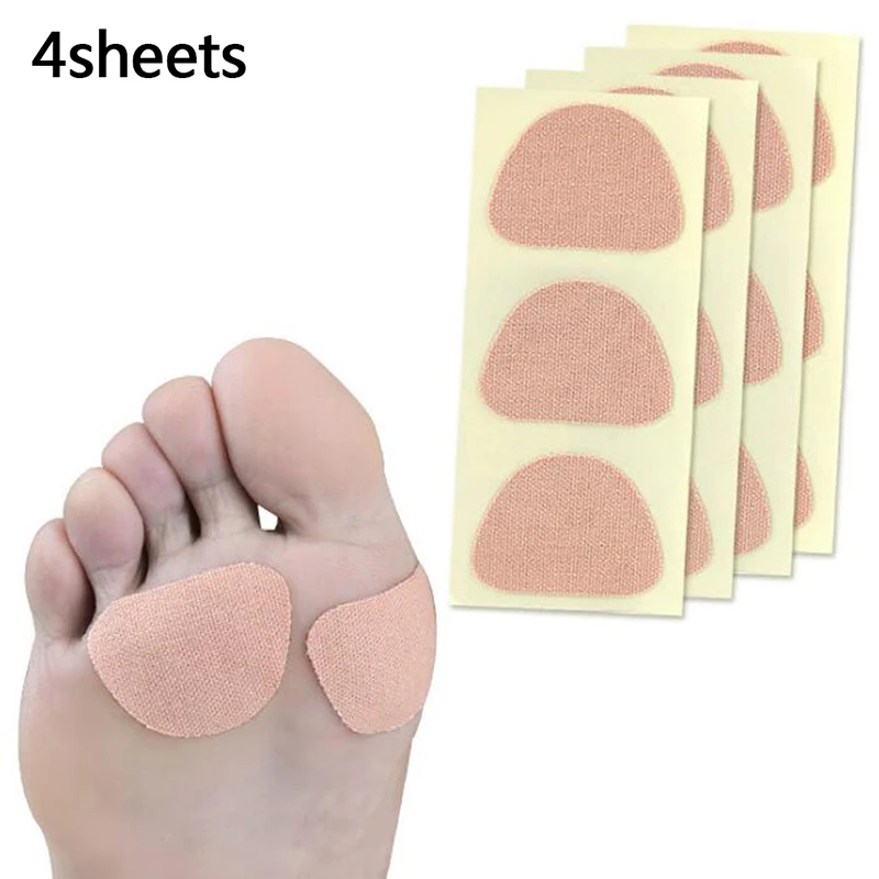 4 listy (12ks) Foot Calluss Caluses Stiapky Odstraňovanie náplasti ochrana podložiek Medical Sticker Nové