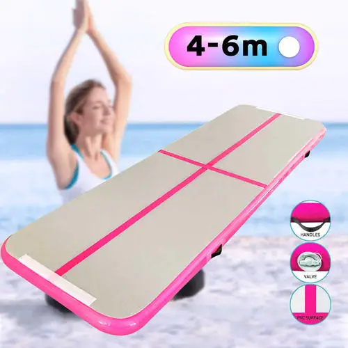 4 m 5m 6m nafukovacie trate gymnastika matrac matrac bubl Airtrack Floor Yoga Yoga Wrestling Yogo Elektrické vzduchové čerpadlo