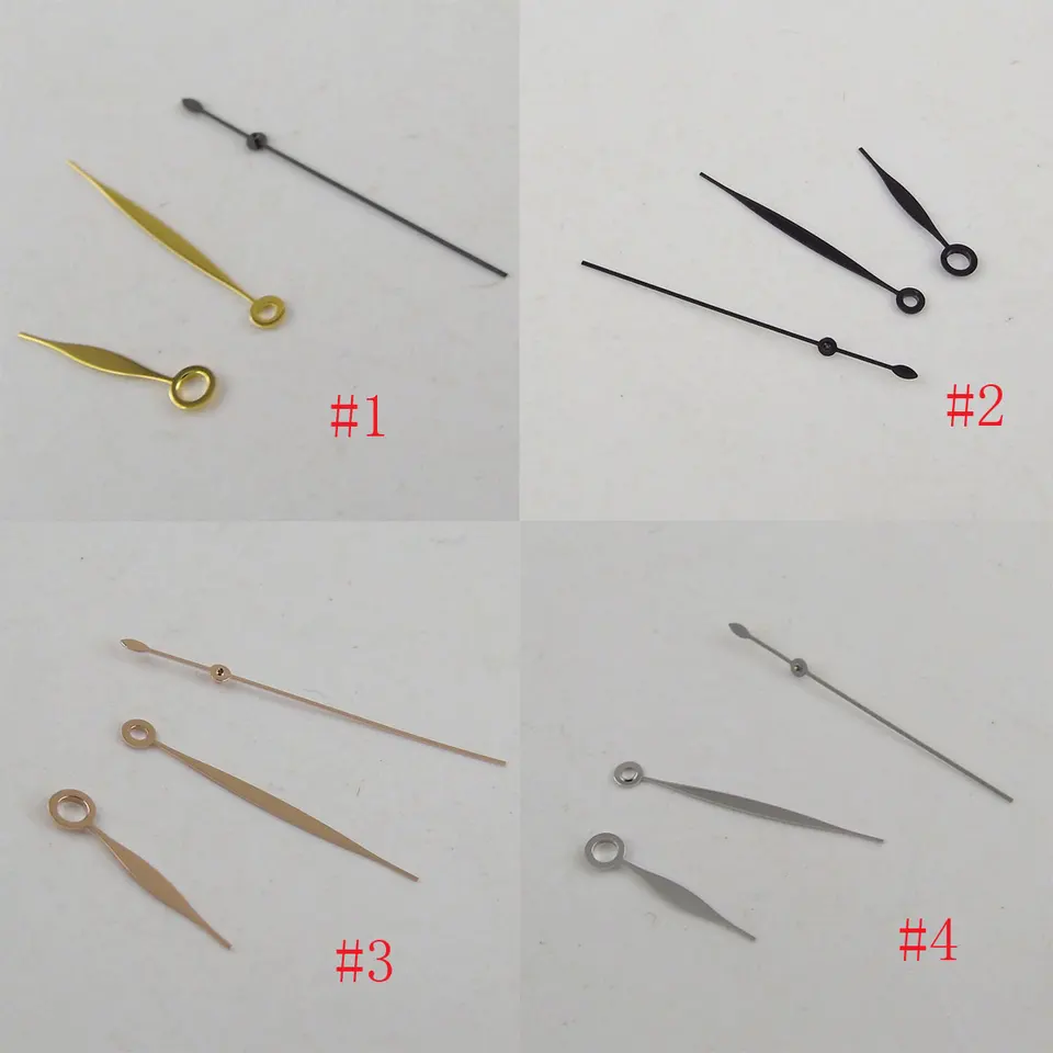 4 modely Watch Hands Watch Hand Fit Fit for ETA 2824 2836 Automatic Movement Watch Needle Team4