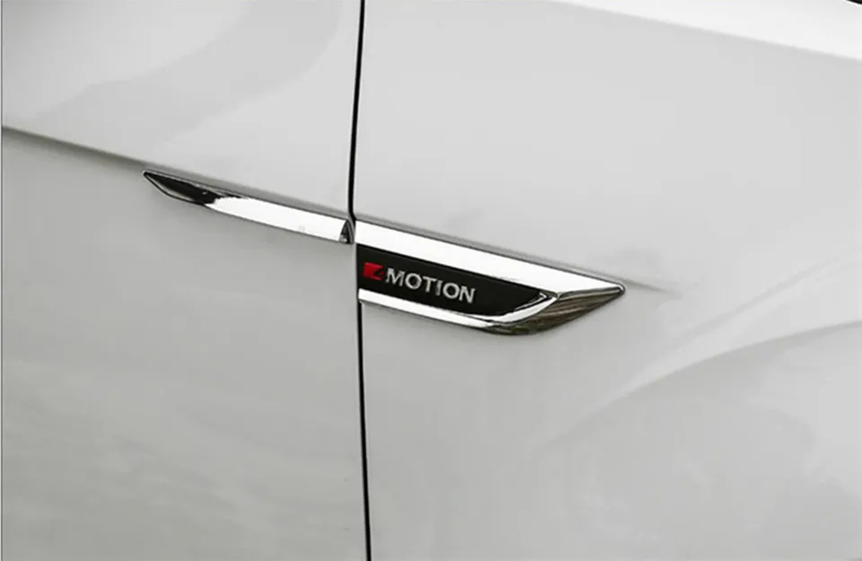 4 Motion 4Motion 4x4 Bočné krídlo Fender Emblem Badge Sticker Trim Oresa Original CAR Styling for Volkswagen T-ROC T ROC 2018 2019