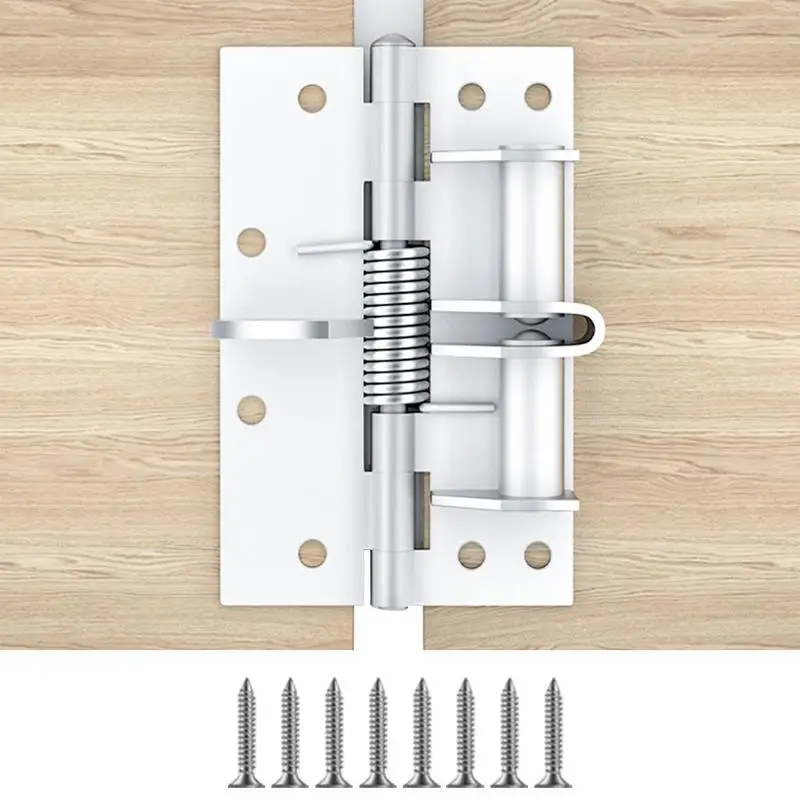 4-palcový polohovací záves Spring Spring Automatické zatváranie závesu dverí Drevené dverové závesy