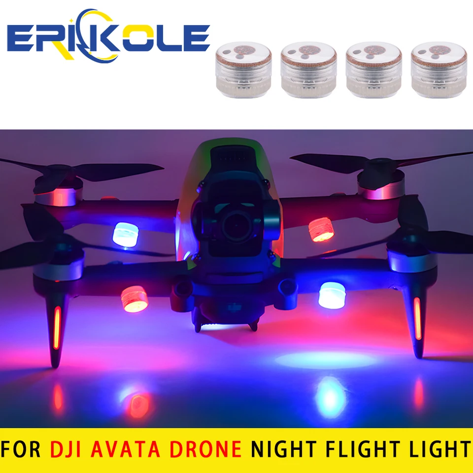 4 PC Drone Anti-Collision Svetlo Svetlo pre lietajúce LED svetlá LED Flying LED hodí