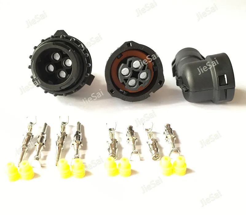 4 Pin Auto Senzor zástrčka vodotesný konektor elektrického drôtu s krytom puzdra 1-967402-1 1-967325-1 965783-1