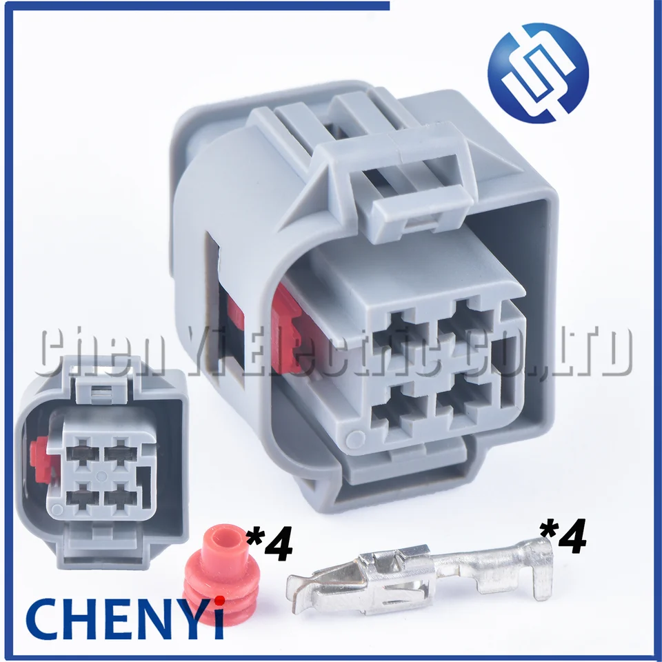 4 Pin automobilový vodotesný konektor zapaľovania Coil Assy Plug 9654814480 26951960-3 pre Peugeot 206 207 Citroen C2 C4 1,4 8V
