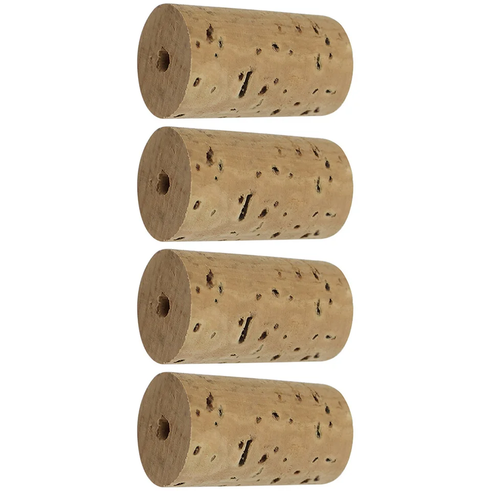 4 počítače všetky prírodné flauty korkové zákrok