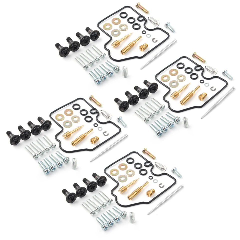4 súpravy YZF-R6 1999-2002 Motorbike Carb Carb Repair Opravy súpravy pre Yamaha YZF R6 600 1999 2000 2001 2002