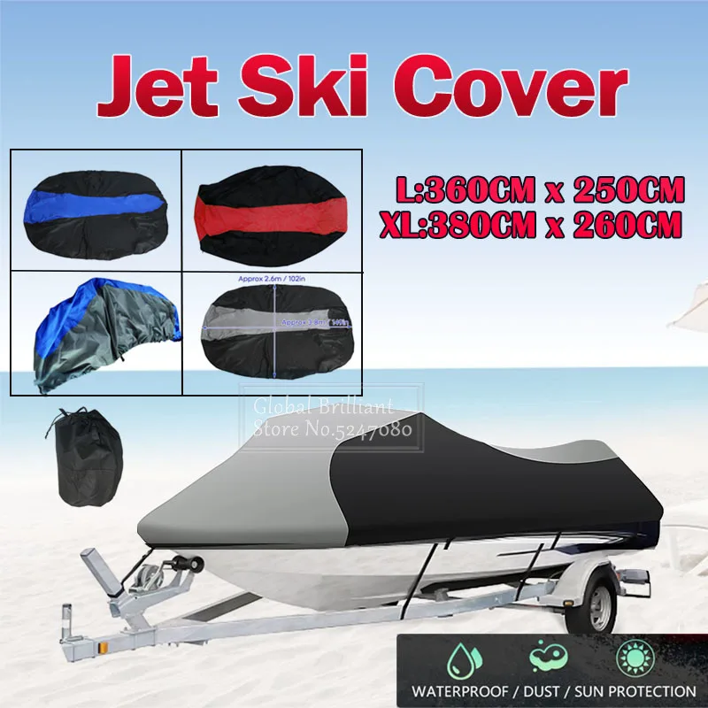 4 Typ 600D člnového krytu lietadla Trafiable Cover pre Yamaha Wave Runner Exr VX Cruiser F Anti UV V-trup chránič vodotesného