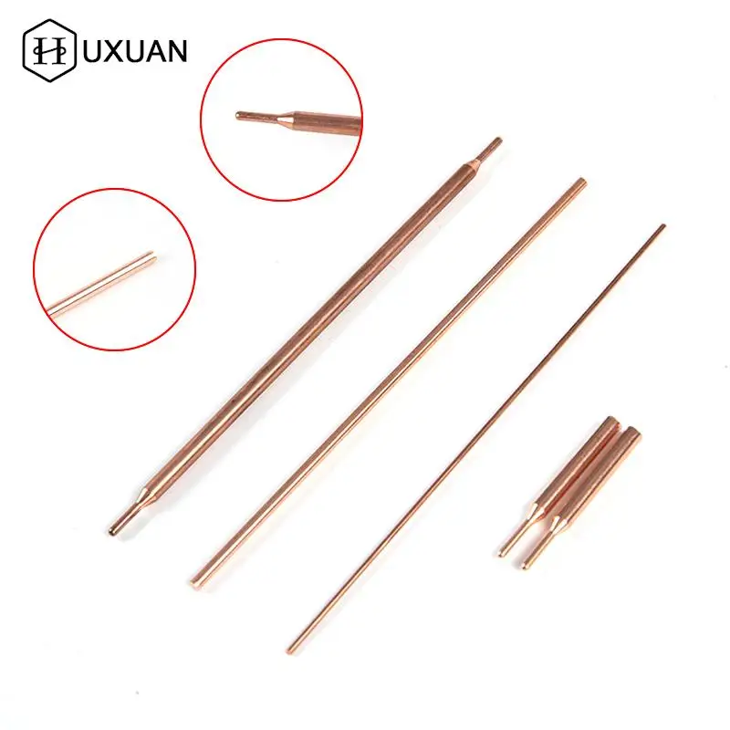 4 veľkosti 18650 ručný bodový zvárač lítium Battera Batter Welding Pen Hliník oxid meď meď na zváraní ihla Elektróda Hrot