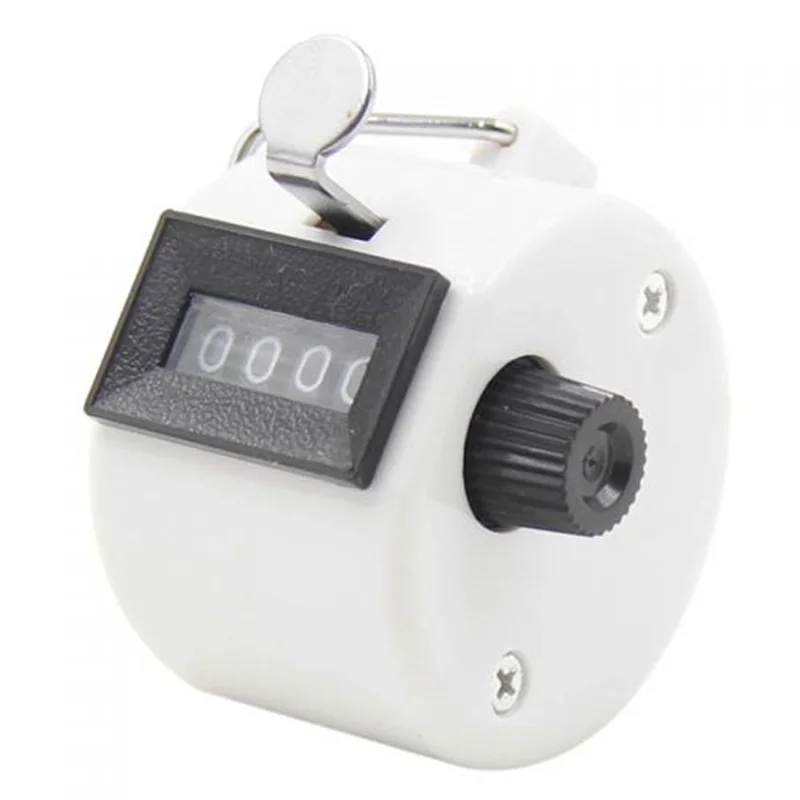 4 číslicové počítadlá ručný prst manuál Condert Counting Tally Clicker Timer Futbalový golfový počítadlo Domov