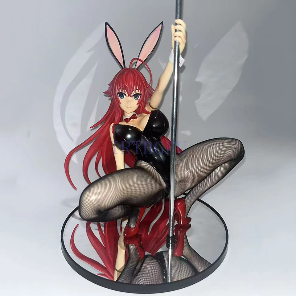40 cm B Bunny Bunny 1/4 Zobrazenie strednej školy D × D Hero Rias Gremory Pole Anime PVC Action Figure Game Collectible Model Model Model Doll