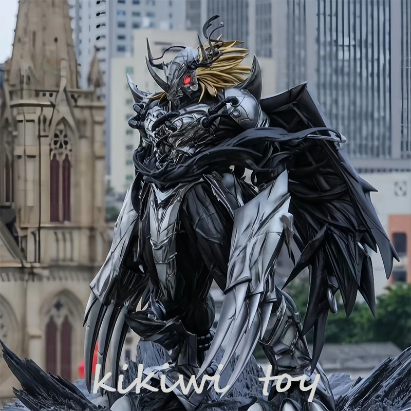 40 cm Digimon Adventure Anime postava Greymon Figures Dark War Greymon Figurín Light Collection Desktop Modely Toy Hray vianočný darček