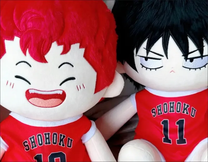 40 cm Slam Dunk Cotton Dolls s/bez basketbalovej uniformy Anime Anime Sakuragi Hanamichi Detské darčeky pre deti
