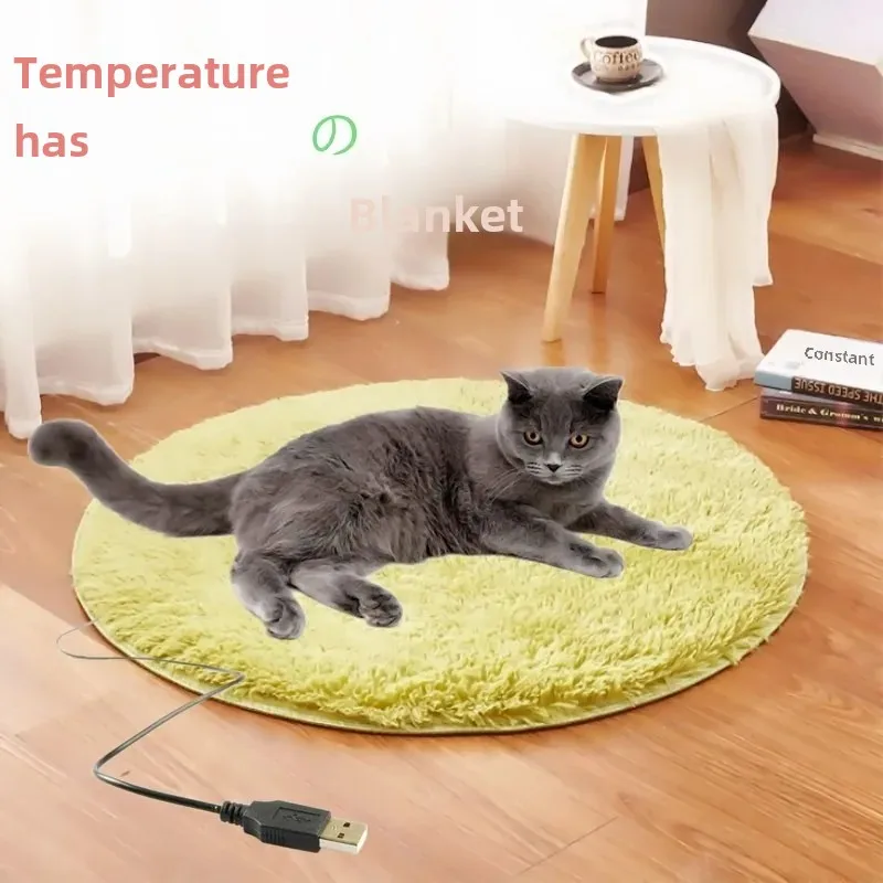 40 cm USB Vykurovacie podložky Pets Pets Teplá prikrývka zimná tepelná posteľ mačka vykurovanie psie psa Elektrické zimné zimné teplé koberce Zvieratá domáce zvieratá podložka