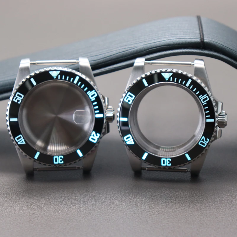 40 mm hodinky Cashhire Crystal Glass pre Seiko NH35/34/36/38 ETA 2824 MIYOTA 8215 Hnutie 28,5 mm keramická C3 RÁMKA