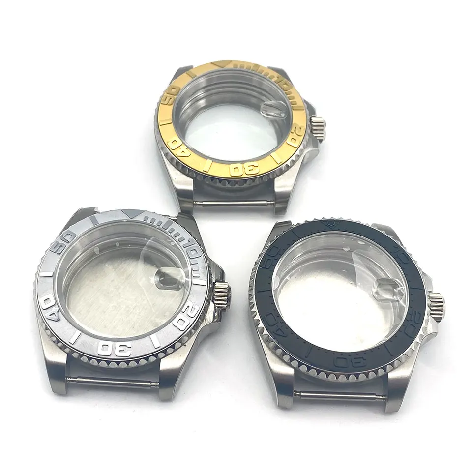 40 mm Pánske hodinky Rám z nehrdzavejúcej ocele Sklenené hodinky Vhodný pre mechanický automatický pohyb NH35 NH36