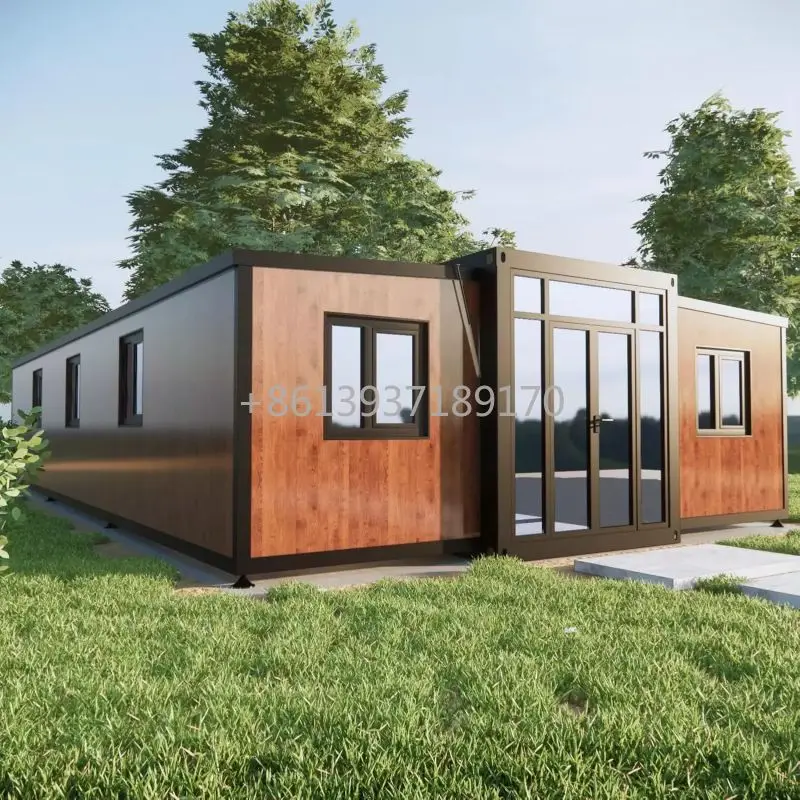 40 stôp 20 stôp prenosný rozšírený kontajner domov lacná cena Prefab