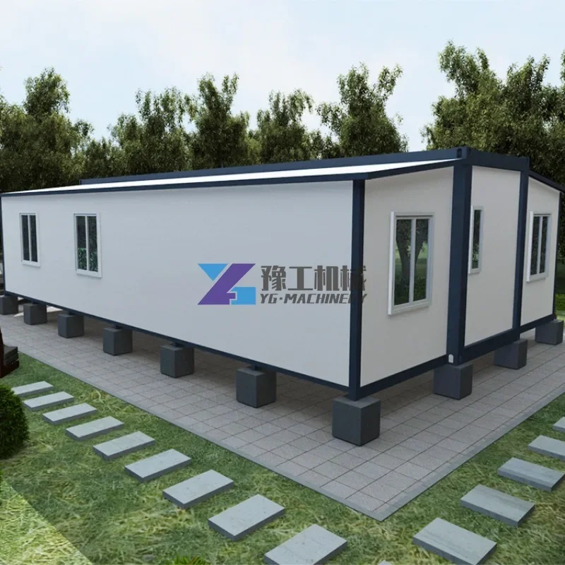 40 stôp rozšíriteľná kontajner luxusné 3 spálne Vily prefabrikované ľahké montáž mobilný skladací dom moderný hotel 3 roky
