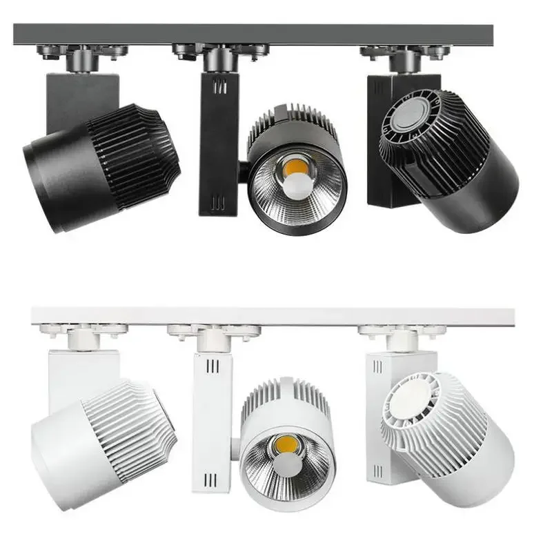 40 W LED trať LIGHT LED Recessd Celing Downlight 2 drôty 3 drôty 4 drôty Spotlight Indoor Lighting Clothing Shop Store 1kcs