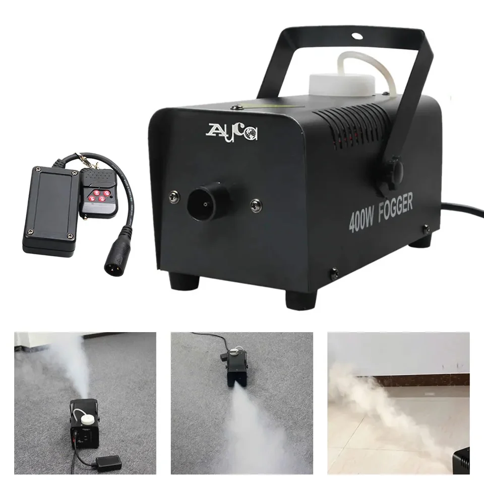 400 W dymová hmlová stroj Ejektor Striekovač DJ Par Party Domov Stage Efekt dezinfekcia Atomizador Control Fogger Sterize Atomizer