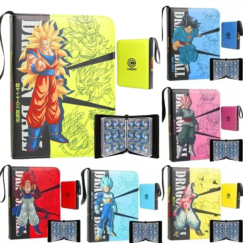 400ks/900ks Anime Dragon Ball Card Album Zbierka Zbierka karty Skladovací priečinok Holder IV Game Cards Binder Držiteľ detských darčekov