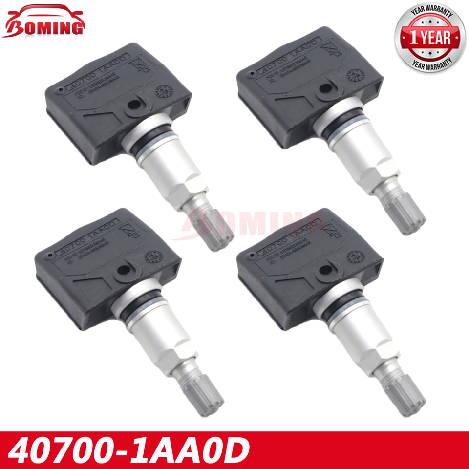 40700-1AA0D Senzor na monitorovanie tlaku pneumatík pre Nissan Pathfinder Rogue Sentra Titan Versa Xterra 2009-2016 315 MHz TPMS