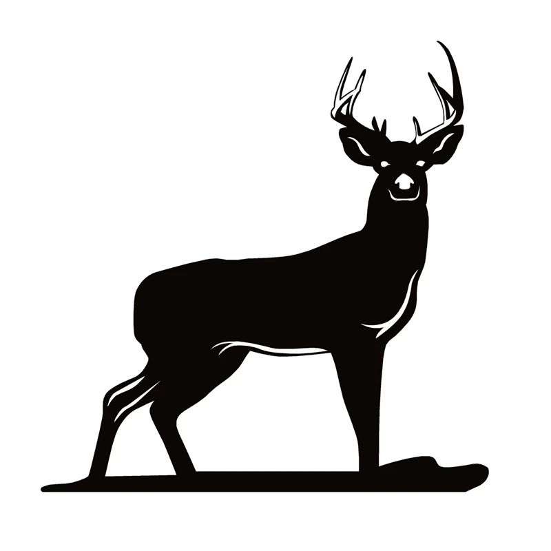40741# 20x20 cm diery vinylové dlhachety Whitetail Hunting Hunting CARTE CARTE Automater Automatické dekorácie na zadnom okne nárazníka