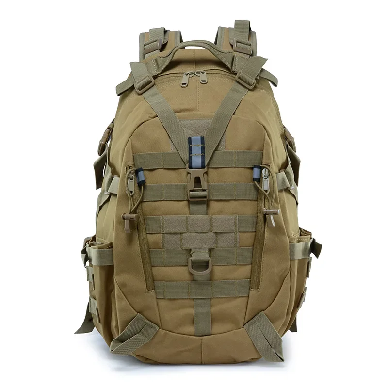 40L Kemping batoh Pánska vonkajšia taška Cestovná taška camo molle turistický batoh pešia turistika vonkajšia reflexná taška