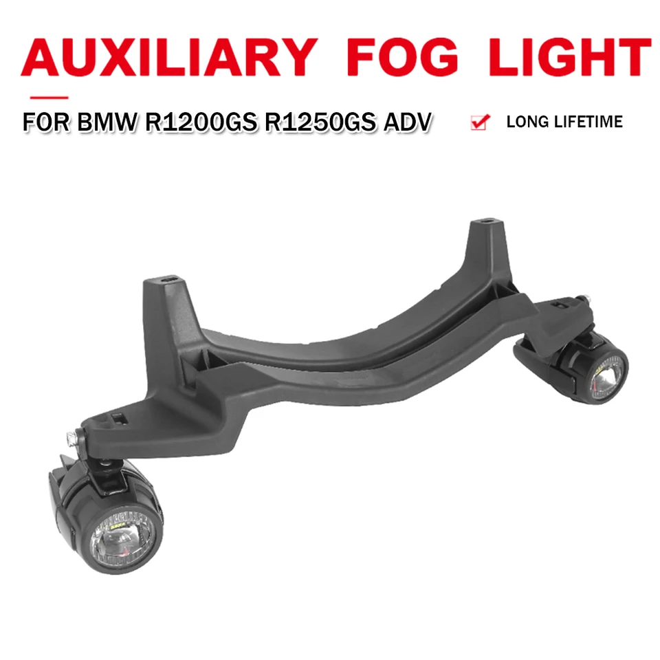 40W motocyklové LED hmlové svetlá pomocná zostava s držiakom prednej konzoly pre BMW R1200GS R1250GS ADV R1200 GS GSA LC 2013-2019