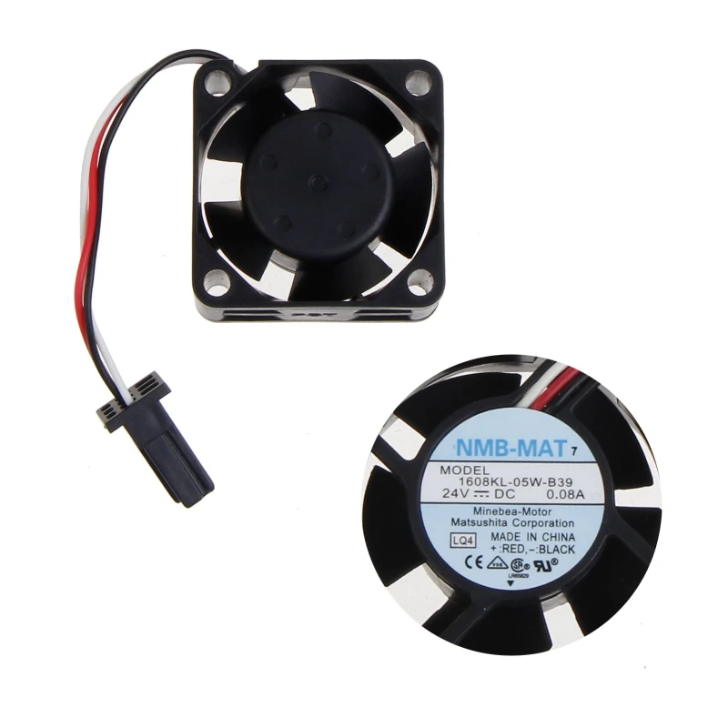 40x40x20mm 1608KL-05W-B39 4020 40 mm 24V 0,07A 0,08A FANUC chladiaci ventilátor chladiča pre NMB 24BB