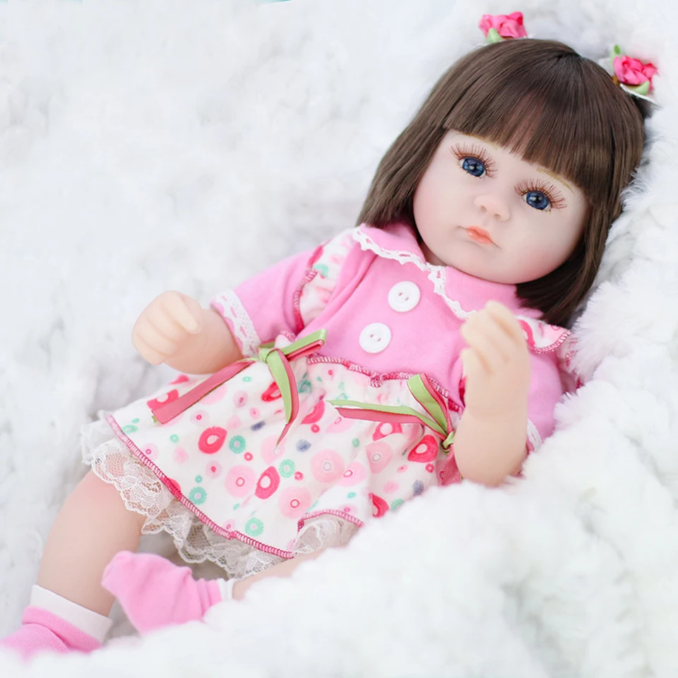 42 cm detské renorské hračky pre dievčatá pre dievčatá spiace sprevádzajú bábiku Realistické záchranné mäkké batoľa Bebe Reborn Reborn Birthday Pre darčeky