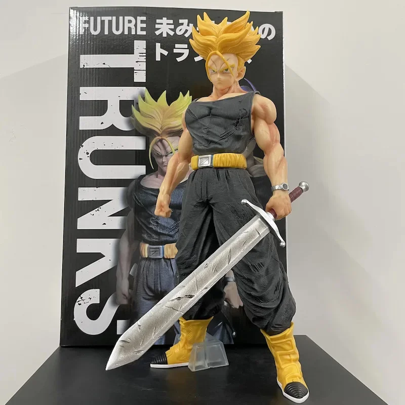 42 cm Dragon Ball Z GK TL Torankusu Super Saiyan 2 PVC Action Obrázok anime figúrka veľké veľkosti modelovej hračky Zbierka detská bábika darček
