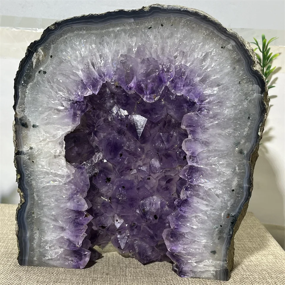 4200g Ametyst vzorky klastrový kamenný kremeň minerály liečivý Gemstone Reiki Geode Room Decoration Indie Home Aquarium
